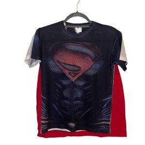 Man of Steel t-shirt with attachable cape